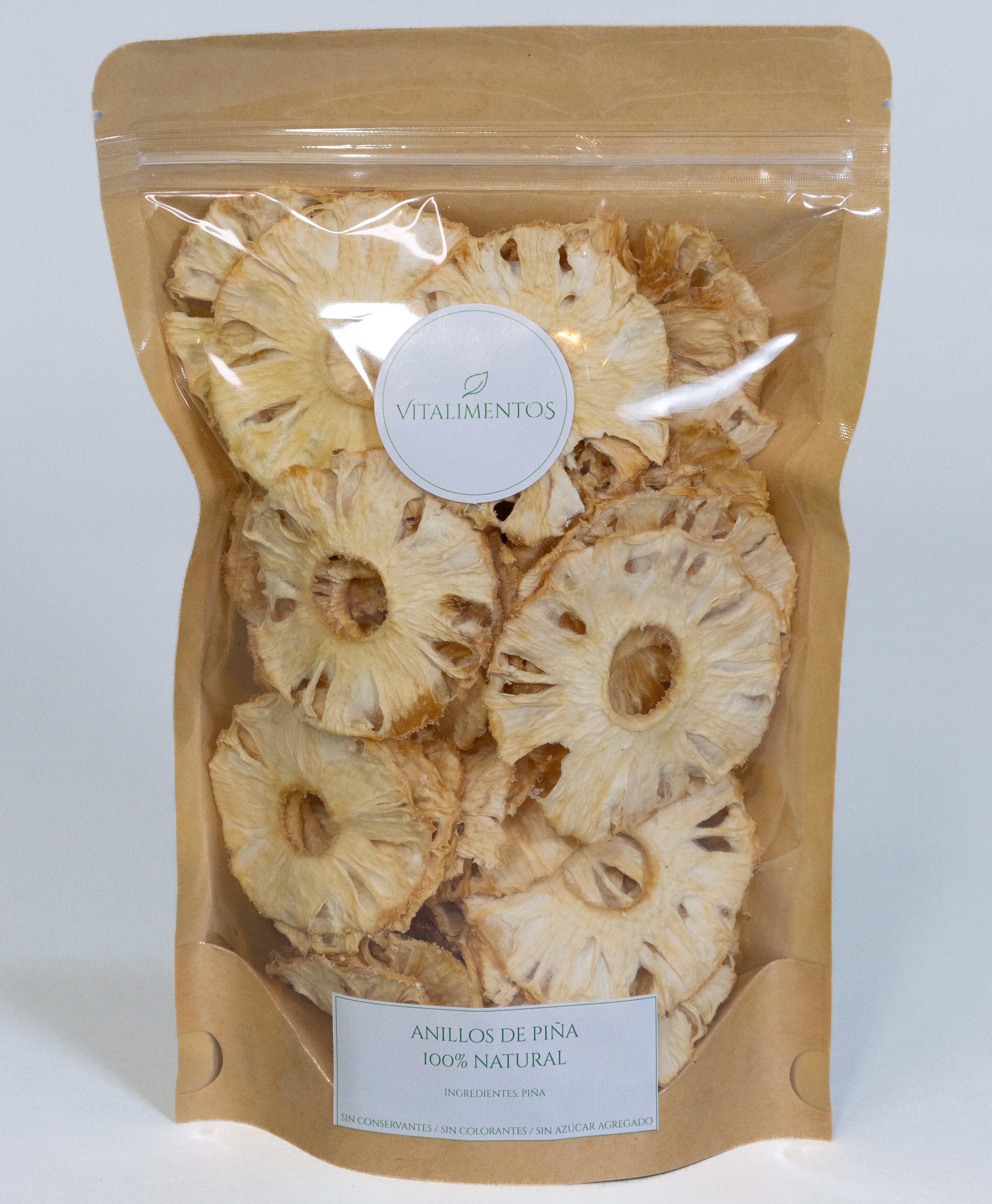 Anillos de Piña Deshidratada.