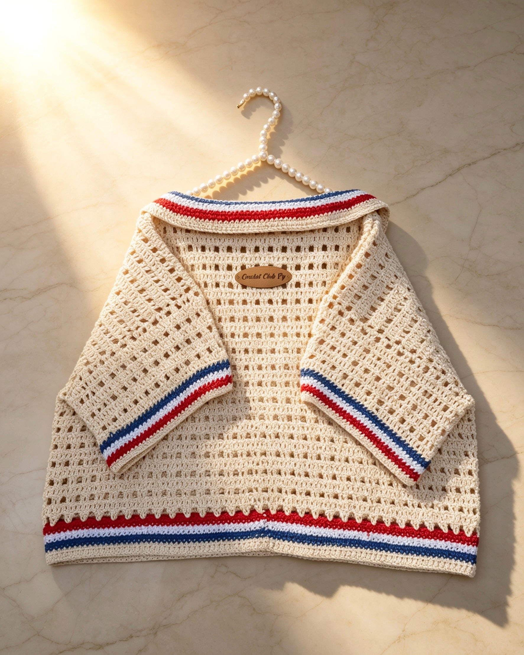 Polo Crop Albirroja