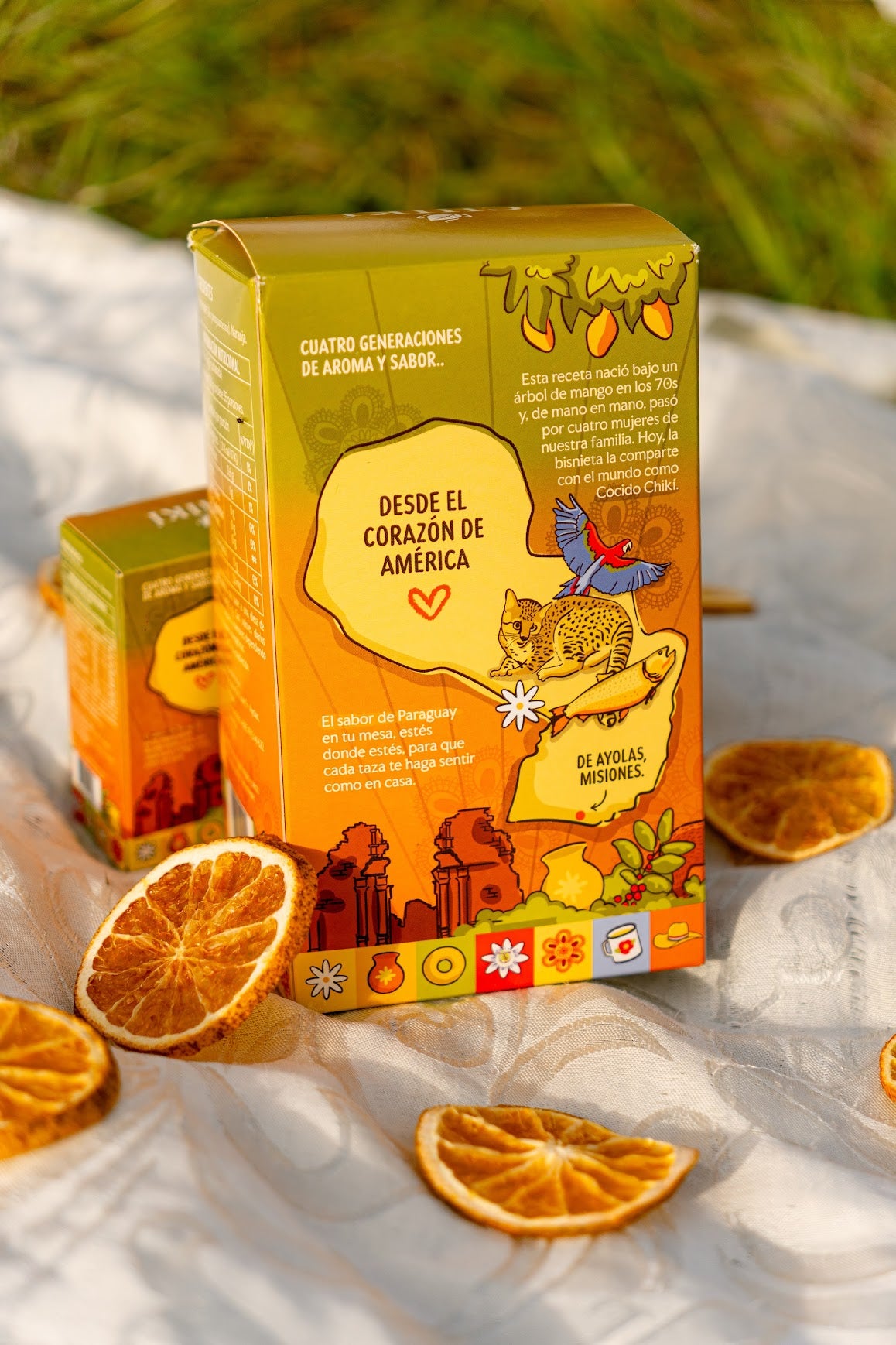 Cocido Chikí sin azúcar con naranja