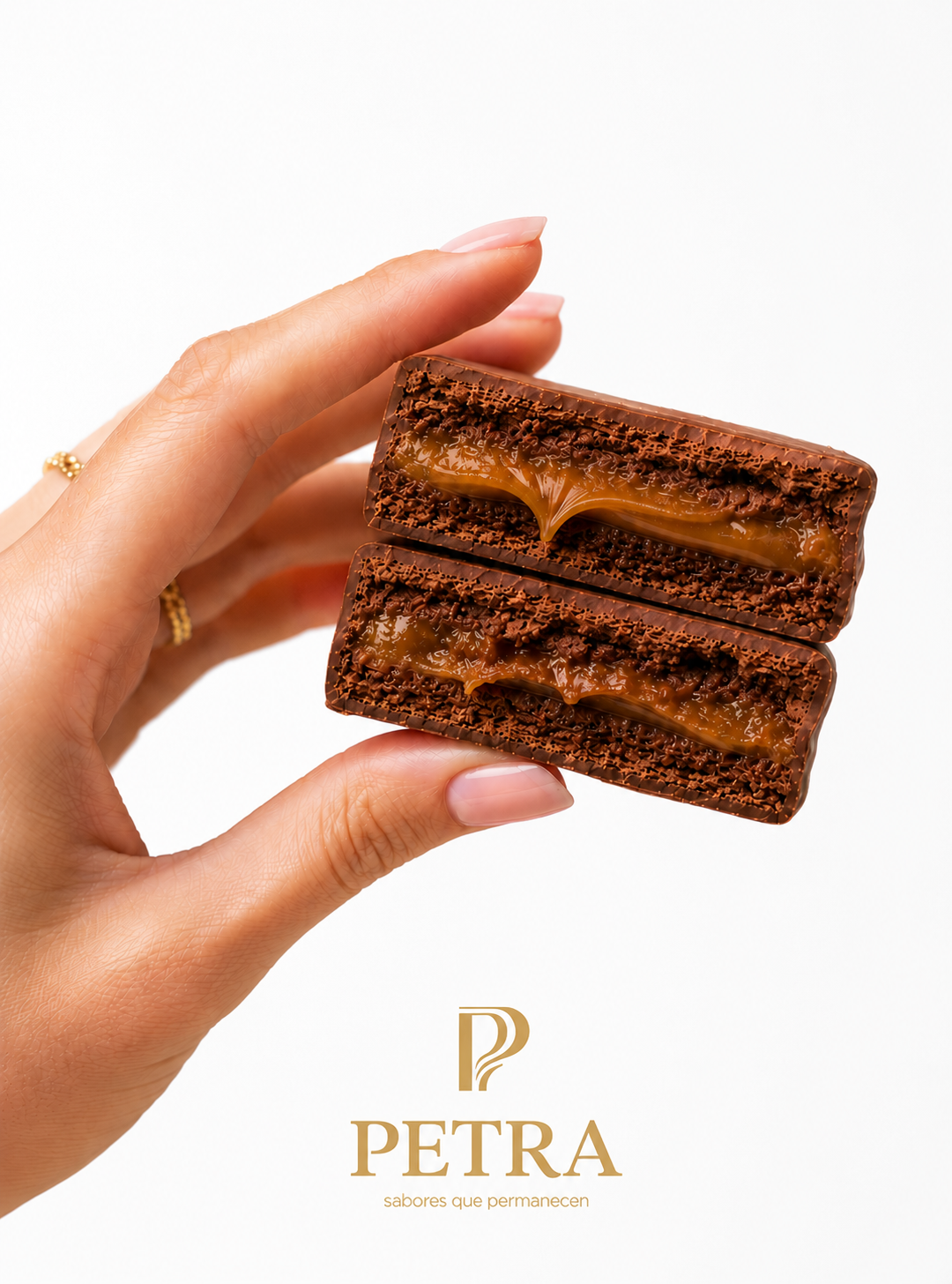 Alfajor DDL con Chocolate Bean to bar
