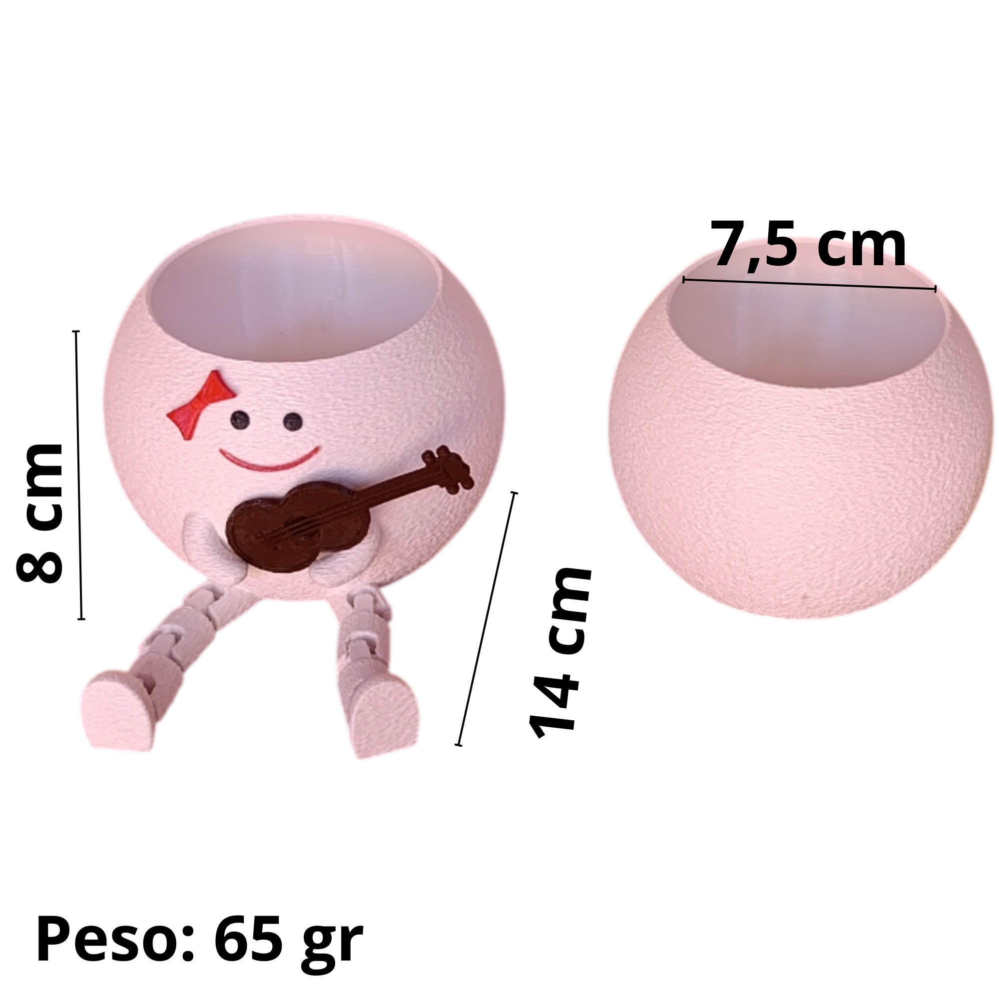 Maceta NENA con patas articuladas