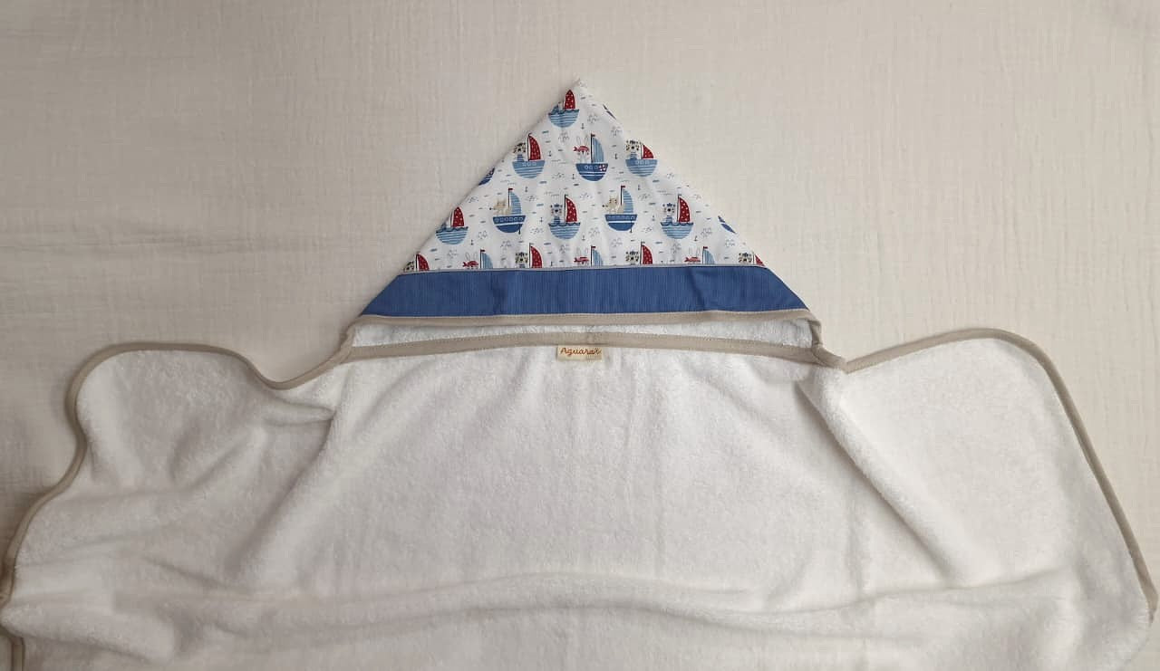 Toalla de baño con capucha XL
