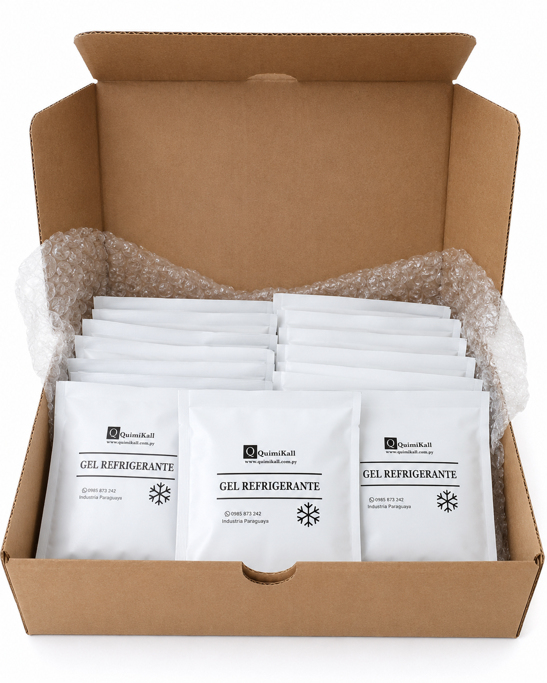 Caja de Gel Refrigerante 15 gr