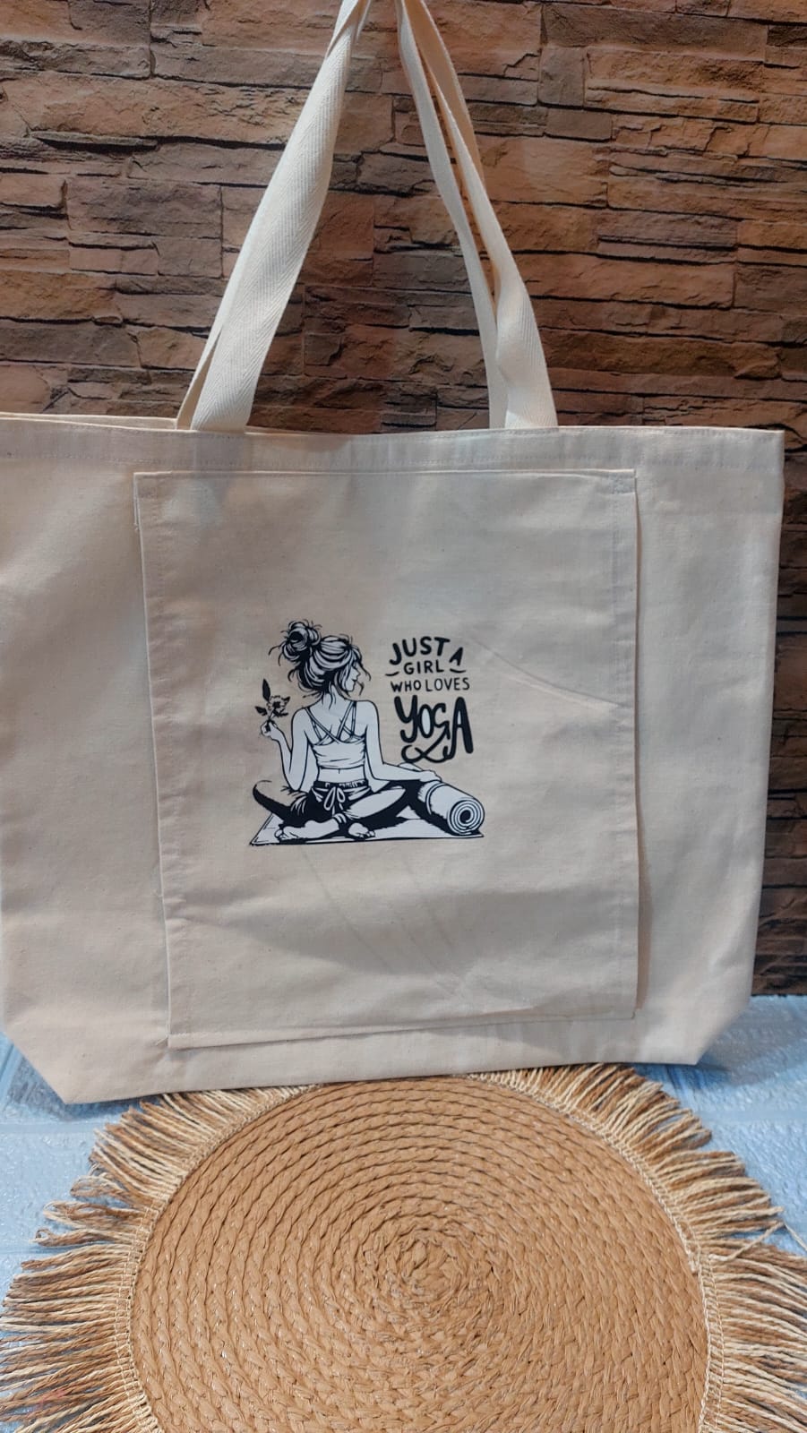Bolsa tote para yoga