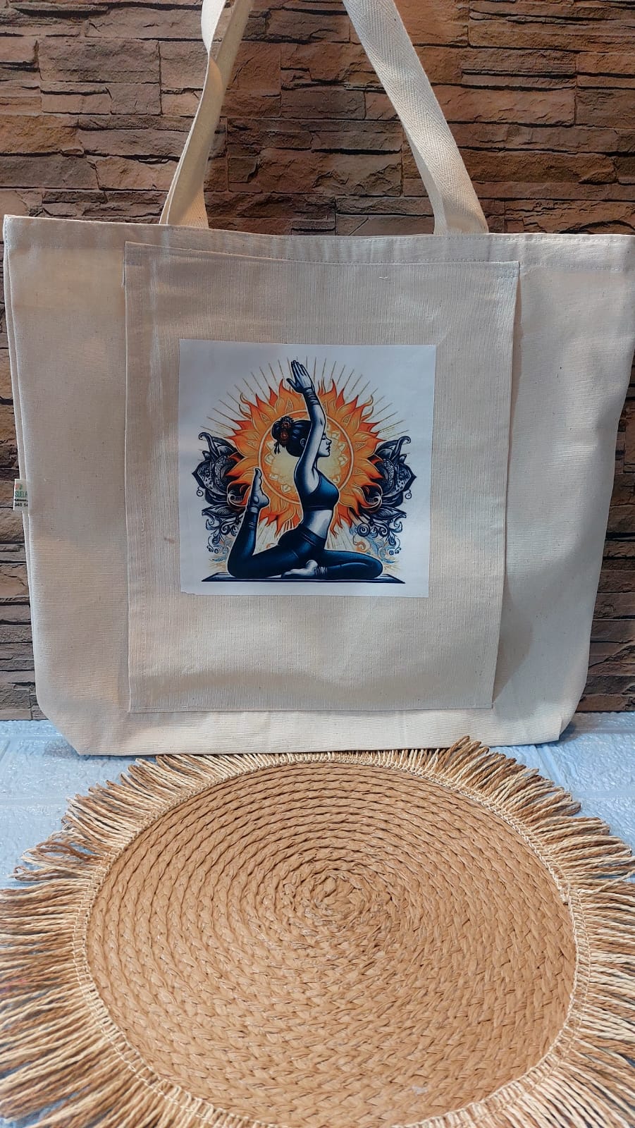 Bolsa tote para yoga